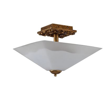 Flambeau STAR-F-S-DG - Lubų šviestuvas STAR 2xE27/40W/230V, vario spalvos