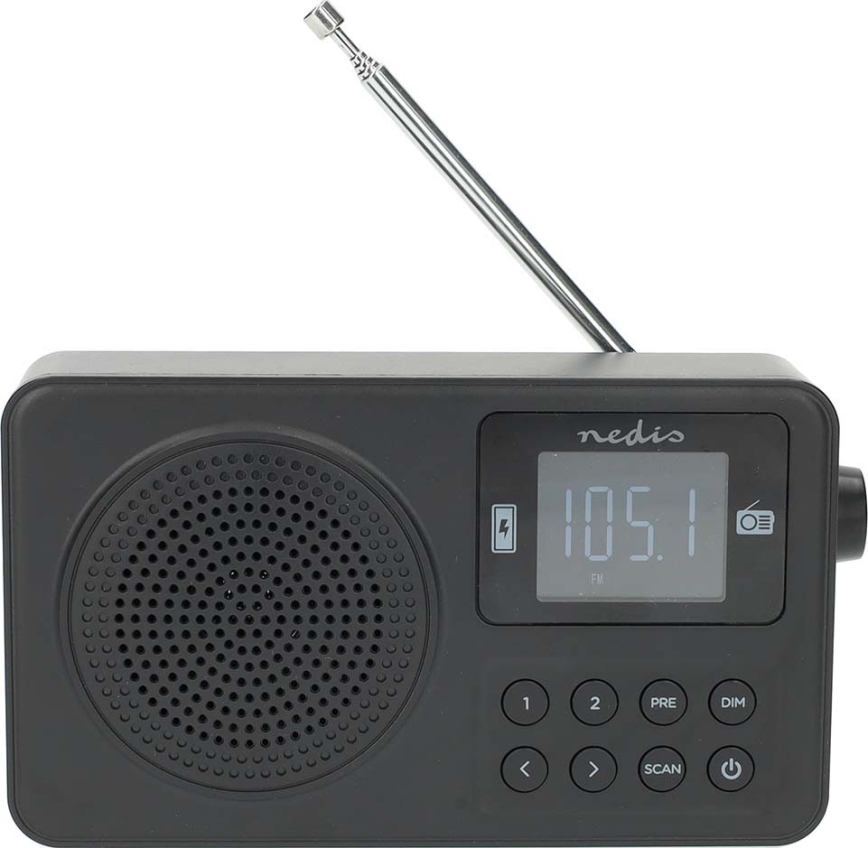 FM radijas 2W/5V 1900 mAh