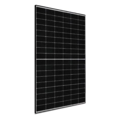 Fotovoltinis saulės energijos skydelis JA SOLAR 405Wp juoda Rėmas IP68 Half Cut