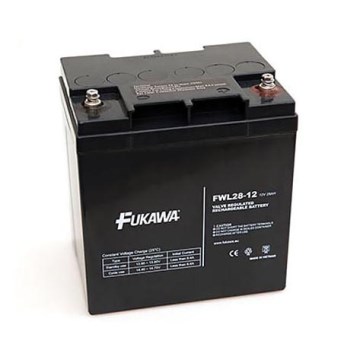 FUKAWA FWL 28-12 - Švino rūgšties akumuliatorius 12 V/28 Ah/sriegas M5