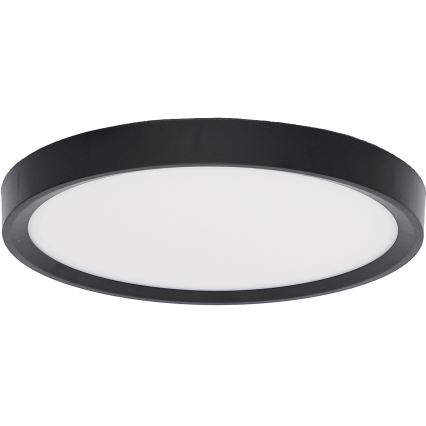 Fulgur 41811 - LED lubinis šviestuvas NOMY LED/18W/230V 3000/4000/6000K IP40 diametras 23 cm juoda
