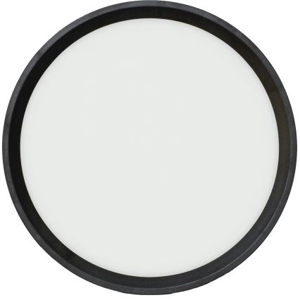 Fulgur 41811 - LED lubinis šviestuvas NOMY LED/18W/230V 3000/4000/6000K IP40 diametras 23 cm juoda