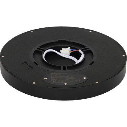 Fulgur 41811 - LED lubinis šviestuvas NOMY LED/18W/230V 3000/4000/6000K IP40 diametras 23 cm juoda