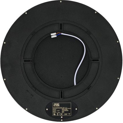 Fulgur 41813 - LED lubinis šviestuvas NOMY LED/32W/230V 3000/4000/6000K IP40 diametras 40 cm juoda