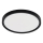 Fulgur 42362 - LED lubinis šviestuvas NOMY LED/24W/230V 3000/4000/6000K IP40 diametras 30 cm juoda