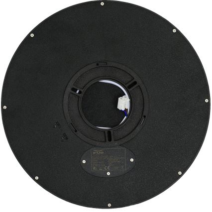 Fulgur 42362 - LED lubinis šviestuvas NOMY LED/24W/230V 3000/4000/6000K IP40 diametras 30 cm juoda
