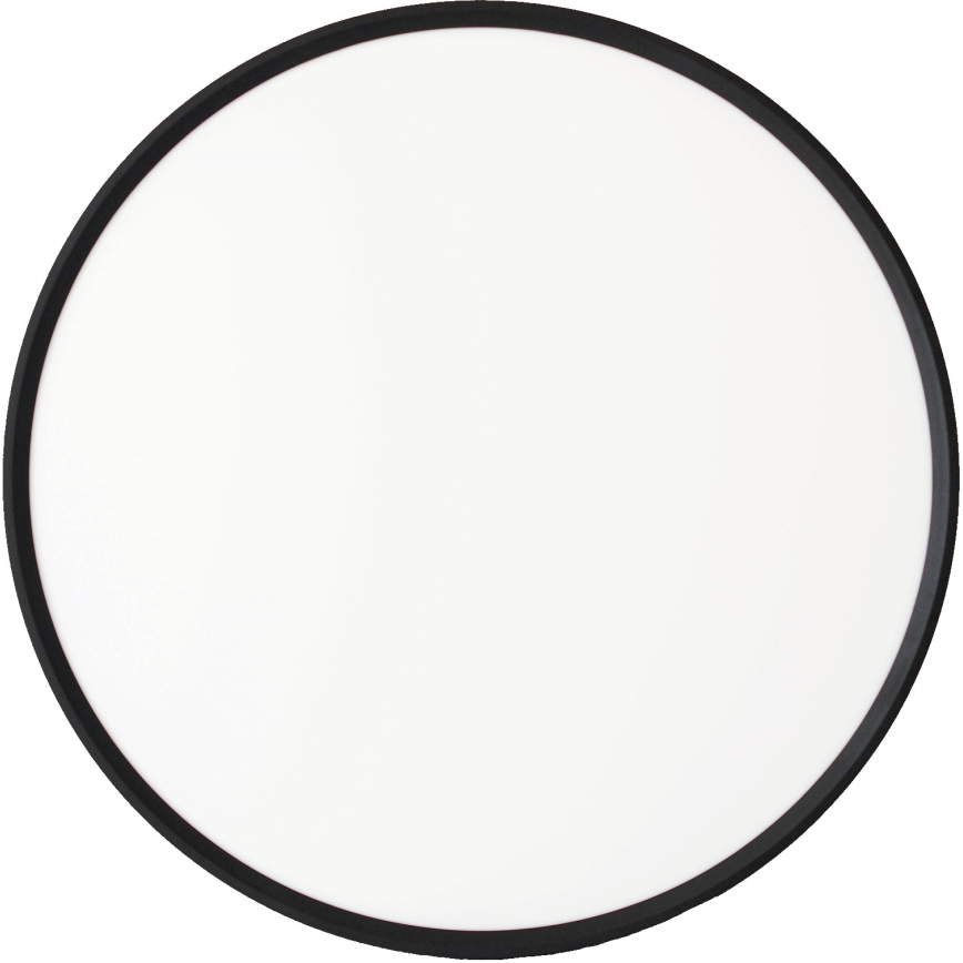 Fulgur 42364 - LED lubinis šviestuvas NOMY LED/40W/230V 3000/4000/6000K IP40 diametras 50 cm juoda