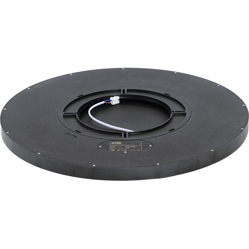 Fulgur 42364 - LED lubinis šviestuvas NOMY LED/40W/230V 3000/4000/6000K IP40 diametras 50 cm juoda