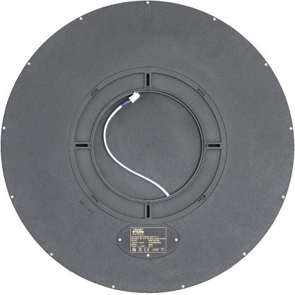 Fulgur 42364 - LED lubinis šviestuvas NOMY LED/40W/230V 3000/4000/6000K IP40 diametras 50 cm juoda