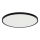 Fulgur 42366 - LED lubinis šviestuvas NOMY LED/50W/230V 3000/4000/6000K IP40 diametras 60 cm juoda