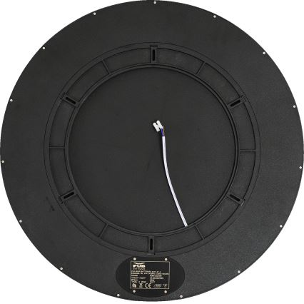 Fulgur 42366 - LED lubinis šviestuvas NOMY LED/50W/230V 3000/4000/6000K IP40 diametras 60 cm juoda
