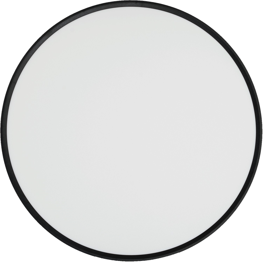 Fulgur 42366 - LED lubinis šviestuvas NOMY LED/50W/230V 3000/4000/6000K IP40 skersmuo 60 cm juodas