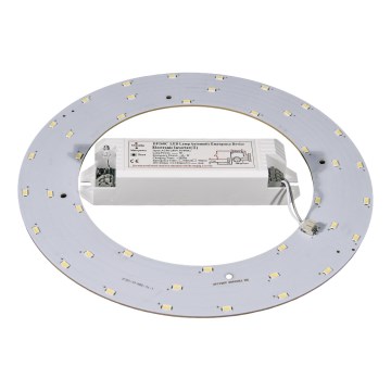 Fulgur s-24411 - LED avarinis modulis LED/20W/230V 4000K skersmuo 24 cm