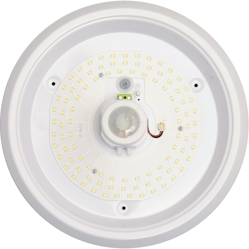 Fulgur s-39669 - DARINA LED lubinis šviestuvas su judesio ir sutemų jutikliu LED/16W/230V skersmuo 29 cm