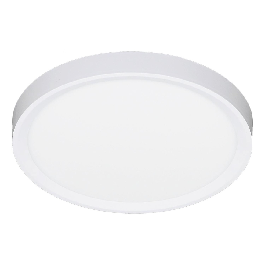Fulgur s-42584 - LED lubinis šviestuvas su judesio jutikliu NOMY-S LED/18W/230V 3000/4000/6000K IP40 diametras 23 cm balta