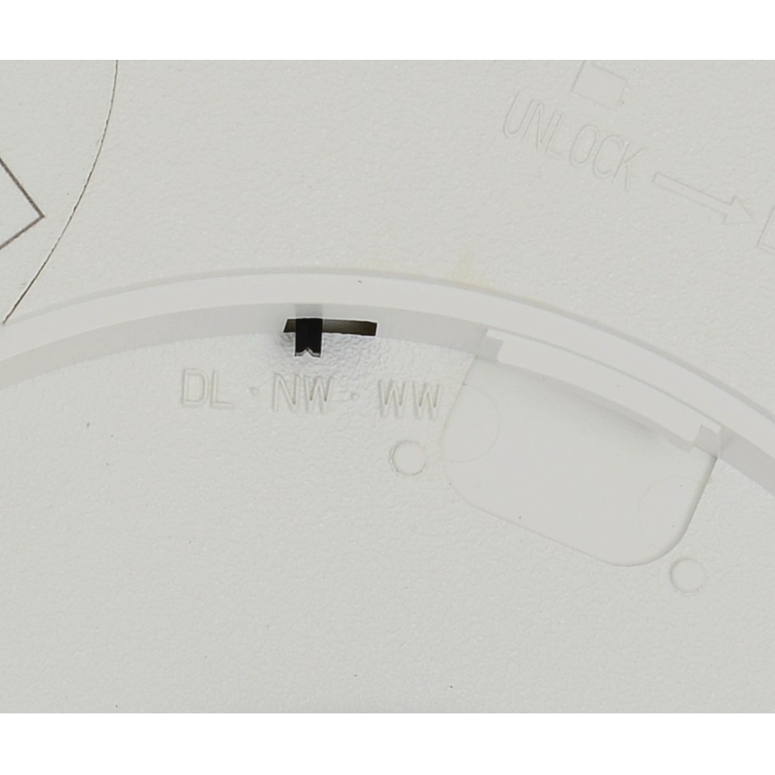 Fulgur s-42586 - LED lubinis šviestuvas su judesio jutikliu NOMY-S LED24W/230V 3000/4000/6000K IP40 diametras 30 cm balta