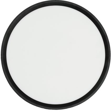 Fulgur s-42587 - LED lubinis šviestuvas su judesio jutikliu NOMY-S LED/24W/230V 3000/4000/6000K IP40 diametras 30 cm juoda