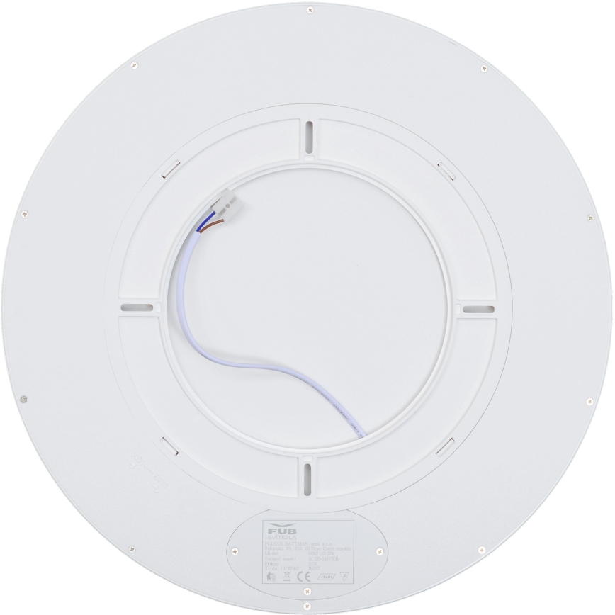 Fulgur s-42588 - LED lubinis šviestuvas su judesio jutikliu NOMY-S LED/32W/230V 3000/4000/6000K IP40 diametras 40 cm balta