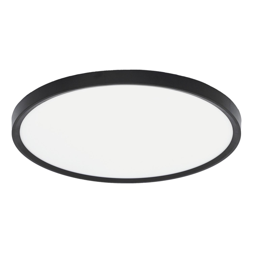 Fulgur s-42589 - LED lubinis šviestuvas su judesio jutikliu NOMY-S LED/32W/230V 3000/4000/6000K IP40 diametras 40 cm juoda