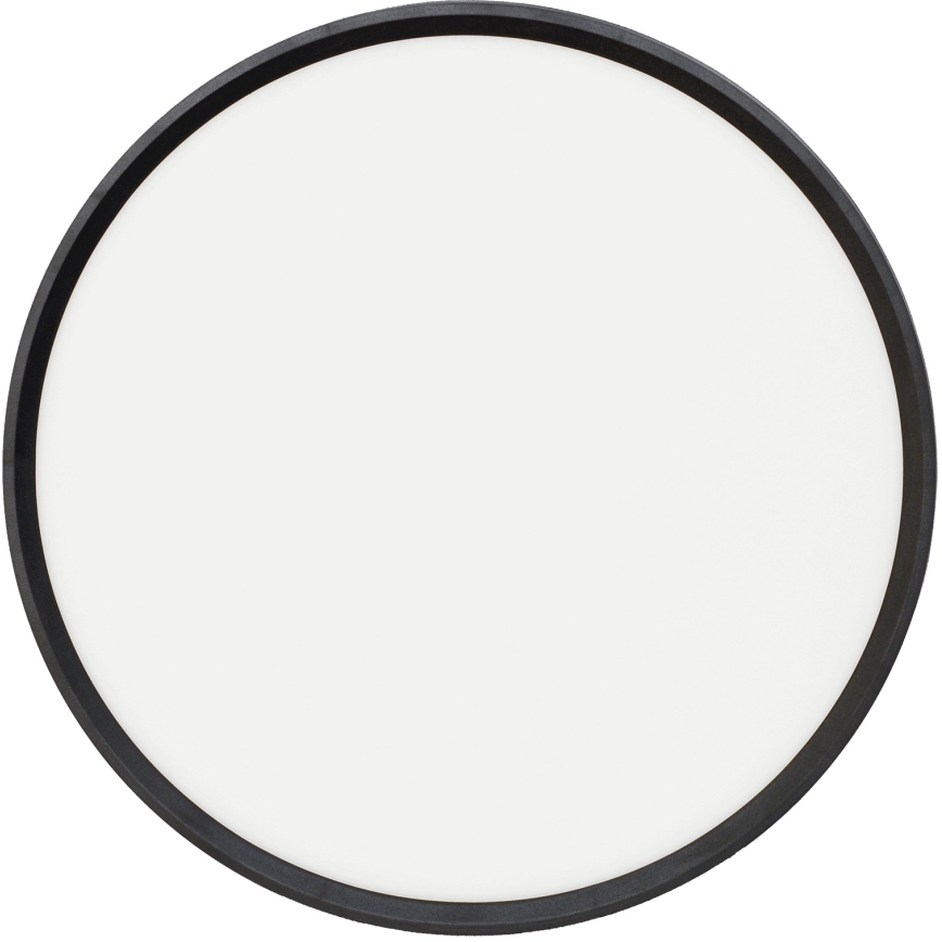Fulgur s-42589 - LED lubinis šviestuvas su judesio jutikliu NOMY-S LED/32W/230V 3000/4000/6000K IP40 diametras 40 cm juoda