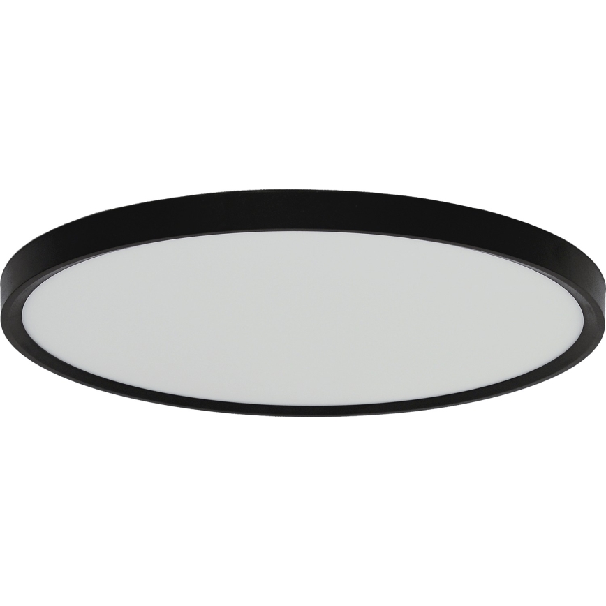 Fulgur s-42589 - LED lubinis šviestuvas su judesio jutikliu NOMY-S LED/32W/230V 3000/4000/6000K IP40 diametras 40 cm juoda
