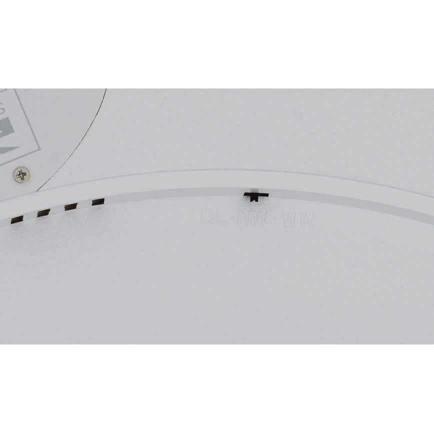 Fulgur s-42590 - LED lubinis šviestuvas su judesio jutikliu NOMY-S LED/40W/230V 3000/4000/6000K IP40 diametras 50 cm balta
