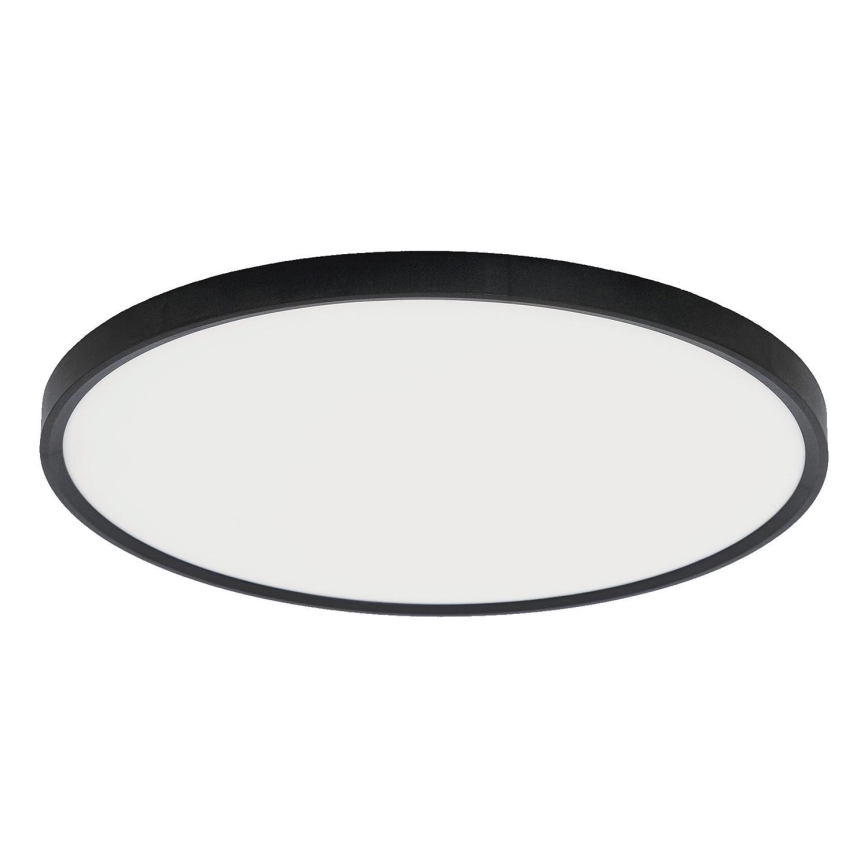 Fulgur s-42591 - LED lubinis šviestuvas su judesio jutikliu NOMY-S LED/40W/230V 3000/4000/6000K IP40 diametras 50 cm juoda