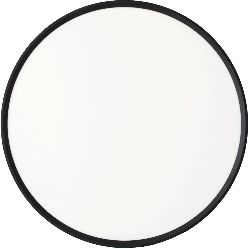 Fulgur s-43040 - LED reguliuojamas lubinis šviestuvas NOMY-RC LED/40W/230V 3000/4000/6500K Ø 50 cm IP40 juoda + nuotolinis valdymas