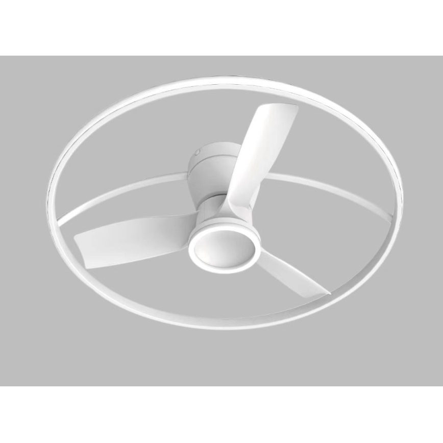 Fulgur s-43048 - LED reguliuojamas lubinis ventiliatorius THORA LED/50W/230V 2700-5000K balta + nuotolinis valdymas