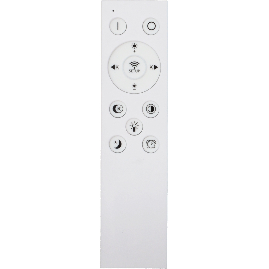 Fulgur s-43056 - reguliuojamo ryškumo lubų šviestuvas NOMY LED/40W/230V 3000-6500K skersmuo 50 cm UGR19 IP40 Wi-Fi balta + nuotolinis valdymas