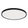 Fulgur s-43057 - LED reguliuojamas lubinis šviestuvas NOMY LED/40W/230V 3000-6500K skers. 50 cm UGR<19 IP40 Wi-Fi juoda + nuotolinio valdymo pultas