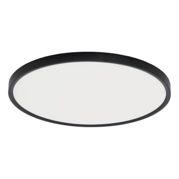 Fulgur s-43057 - LED reguliuojamas lubinis šviestuvas NOMY LED/40W/230V 3000-6500K skers. 50 cm UGR<19 IP40 Wi-Fi juoda + nuotolinio valdymo pultas