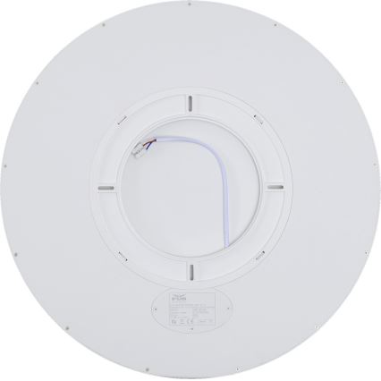 Fulgur s-43058 - Reguliuojamas LED lubinis šviestuvas NOMY LED/50W/230V 3000-6500K skersmuo 60 cm UGR19 IP40 Wi-Fi baltas + nuotolinis pultelis
