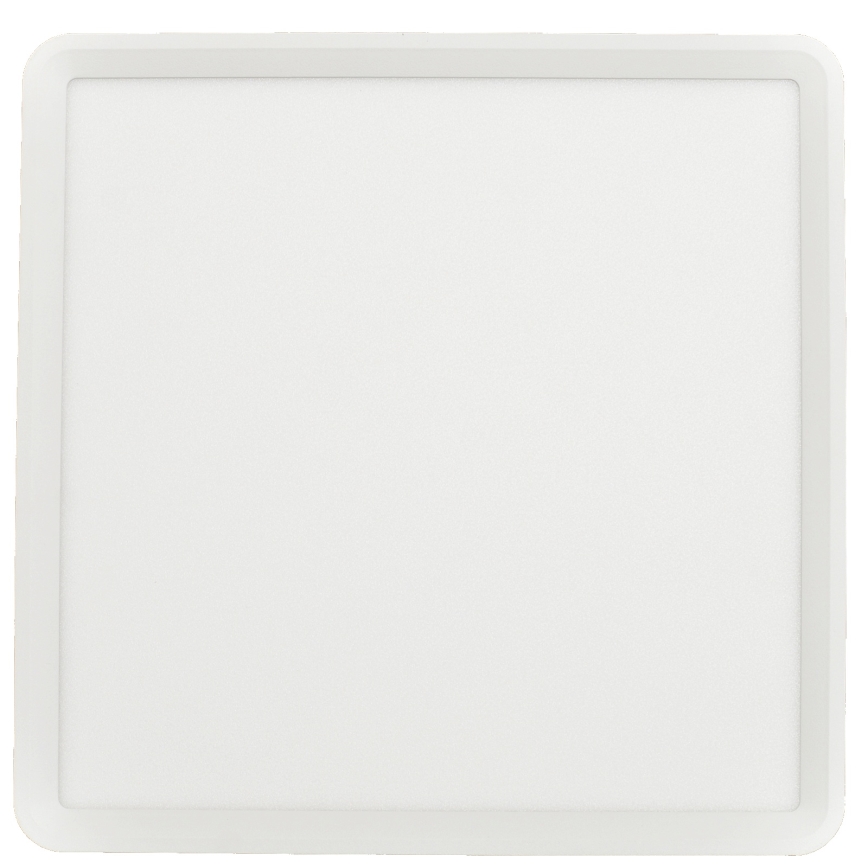 Fulgur s-43102 - LED lubinis šviestuvas NOMY LED/24W/230V 3000/4000/6500K IP40 30x30 cm baltas