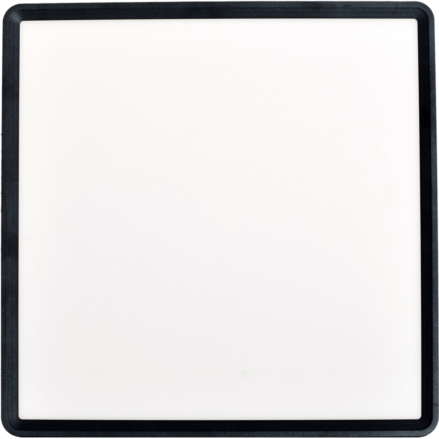 Fulgur s-43103 - LED lubinis šviestuvas NOMY LED/32W/230V 3000/4000/6500K IP40 40x40 cm juodas