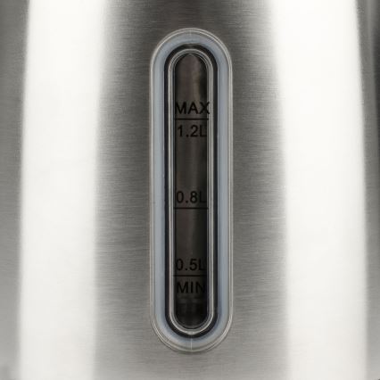 G3Ferrari G1009500 - Elektrinis virdulys 1,2 l 1630W/230V nerūdijančio plieno/juodas