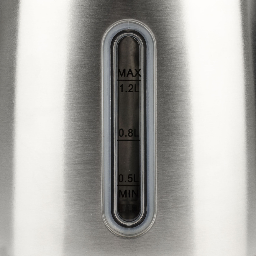 G3Ferrari G1009500 - Elektrinis virdulys 1,2 l 1630W/230V nerūdijančio plieno/juodas