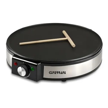 G3Ferrari G1009800 - PROFI-CREPE blynų keptuvė 1200W/230V nerūdijančio plieno/juoda
