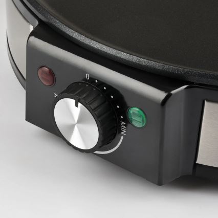 G3Ferrari G1009800 - PROFI-CREPE blynų keptuvė 1200W/230V nerūdijančio plieno/juoda