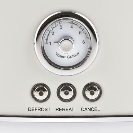 G3Ferrari G1013401 - ARTISTA dviejų lizdų tosteris 750W/230V balta