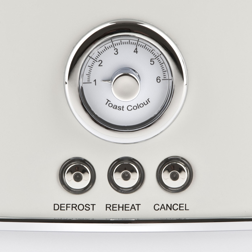 G3Ferrari G1013401 - ARTISTA dviejų lizdų tosteris 750W/230V balta