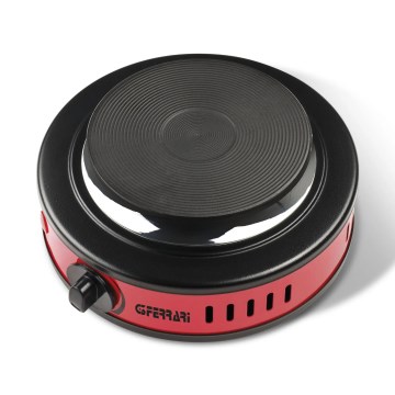 G3Ferrari G1015700 - Indukcinė vienos kaitvietės viryklė FURNEL 500W/230V juoda/raudona