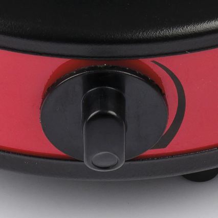 G3Ferrari G1015700 - Indukcinė vienos kaitvietės viryklė FURNEL 500W/230V juoda/raudona