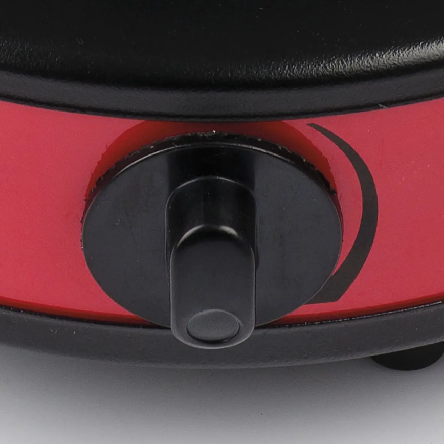 G3Ferrari G1015700 - Indukcinė vienos kaitvietės viryklė FURNEL 500W/230V juoda/raudona