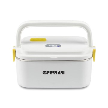 G3Ferrari G1016601 - Elektrinis maisto šildytuvas VITTO 48W/230V 0,8 l balta/geltona