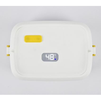 G3Ferrari G1016601 - Elektrinis maisto šildytuvas VITTO 48W/230V 0,8 l balta/geltona
