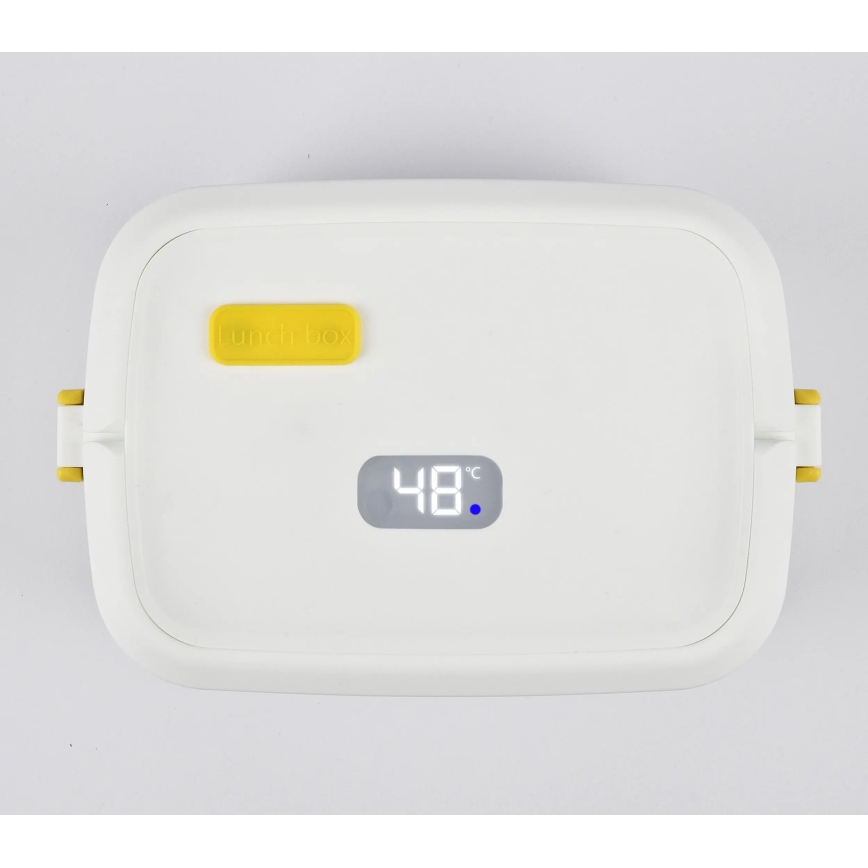 G3Ferrari G1016601 - Elektrinis maisto šildytuvas VITTO 48W/230V 0,8 l balta/geltona