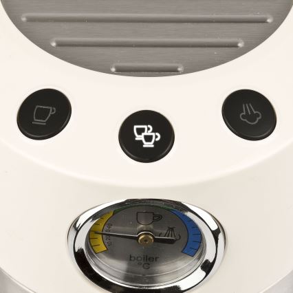 G3Ferrari G1016801 - Rankinis espresso kavos aparatas AMARCORD 1350W/230V 15 bar kreminės spalvos