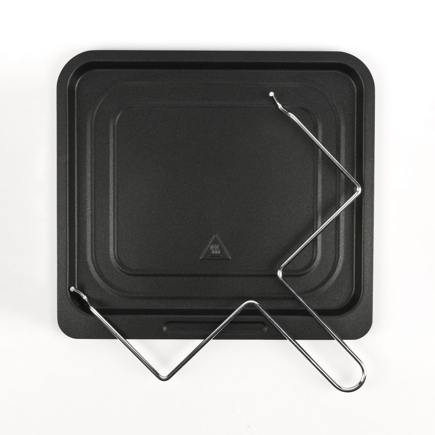 G3Ferrari G1018700 - Daugiafunkcinė krosnelė FRIGGISANO 1700W/230V 13 l juoda/nerūdijančio plieno