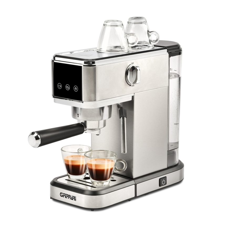 G3Ferrari G1018900 - Rankinis espresso kavos aparatas 1350W/230V 15 bar iš nerūdijančio plieno